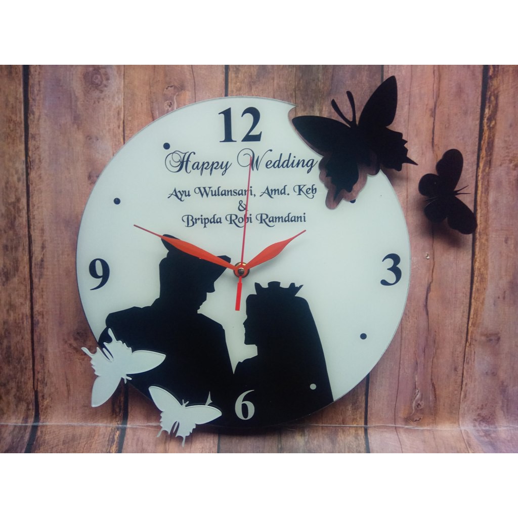 

Kado Pernikahan Akrilik Keren Siluet Jendral 2019