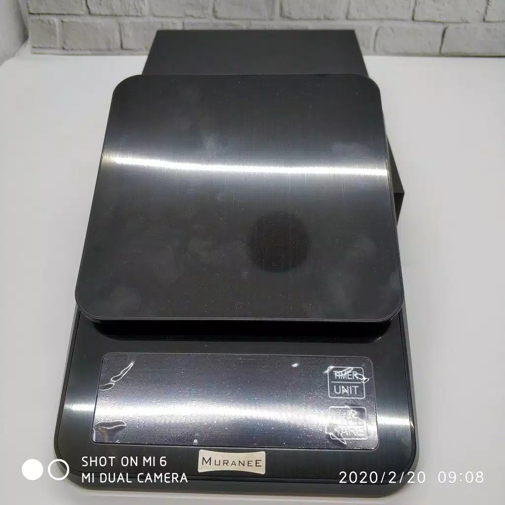 Digital Scale Timer Timbangan Kopi Manual Brew Ks-890