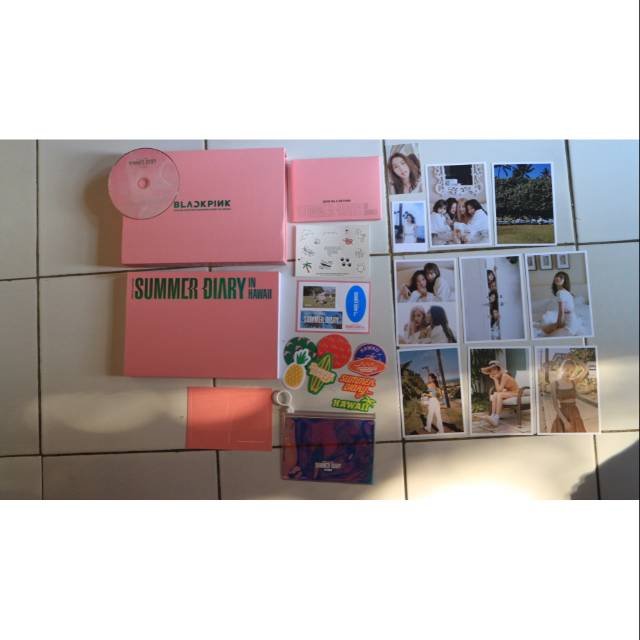 BLACKPINK SUMMER DIARY in Hawaii 2019 (Sharing goods) ready stock