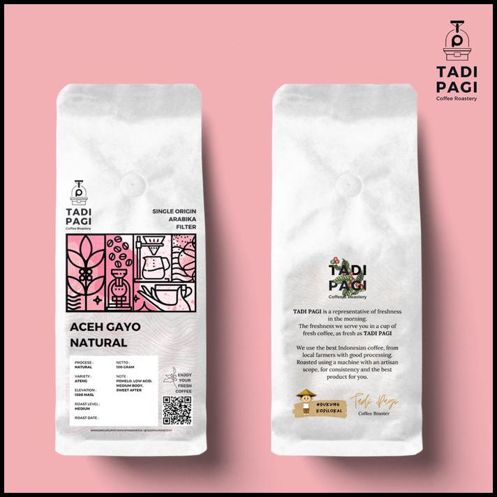 

Arabika Gayo Natural 200 Gr Roast Bean Coffee - Kopi Biji Matang