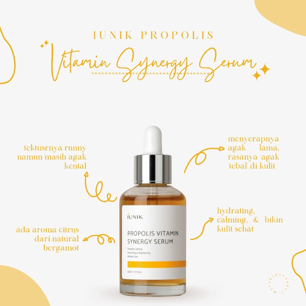 IUNIK  Propolis Vitamin Synergy Serum 50ml