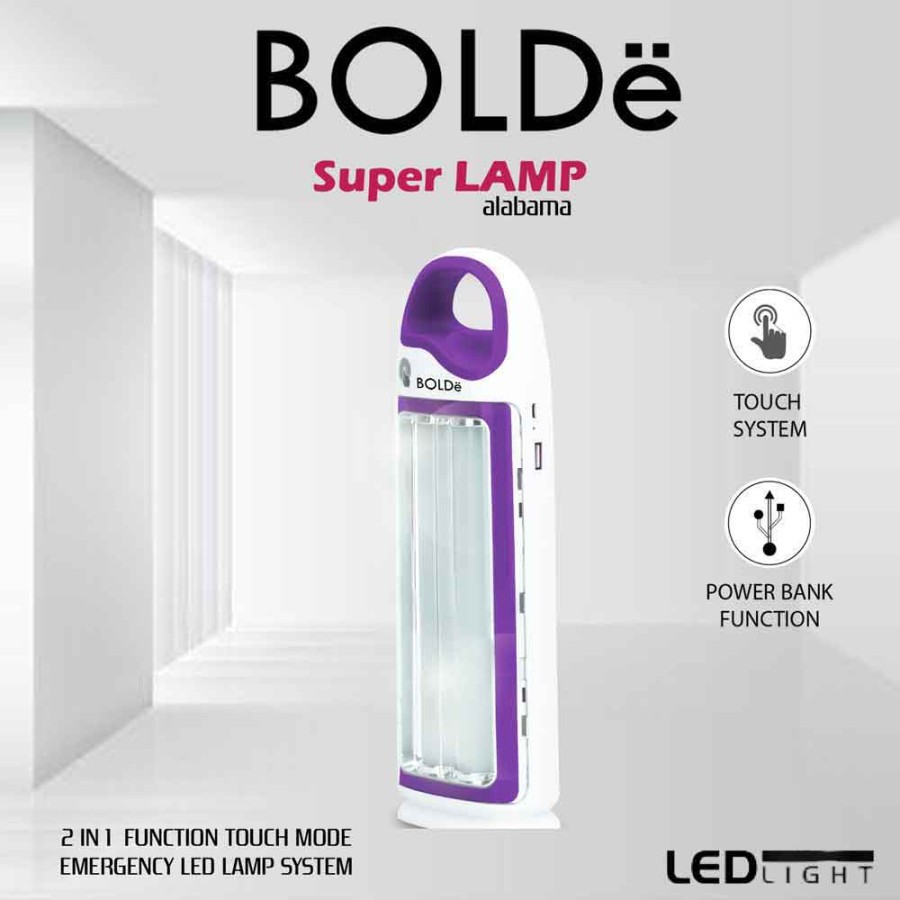 BOLDe ALABAMA Super LAMP LED Lampu Emergency Portable