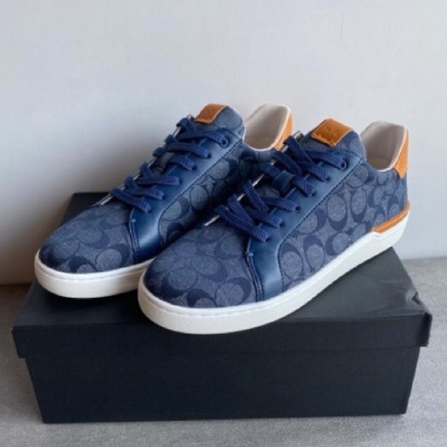 COACH Shoes Sneakers Chambray Blue Navy