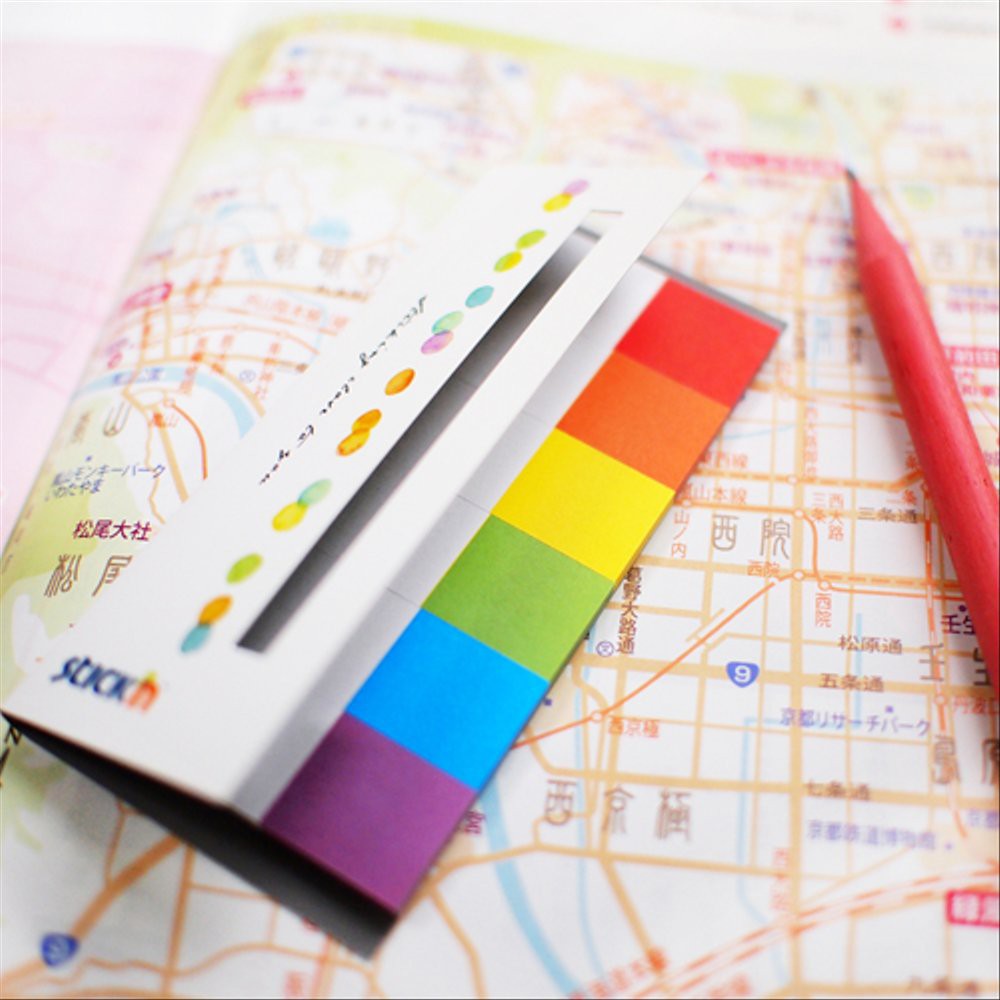 

Murah Sticky Note Hopax Paper Index 50x20 mm - Rainbow 21598 Cover Card Trendi