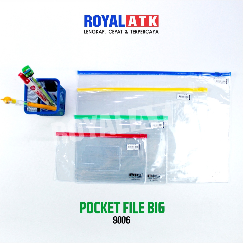 

Pocket File / Map File / Map / Zipper / Map Resleting BIG 9006