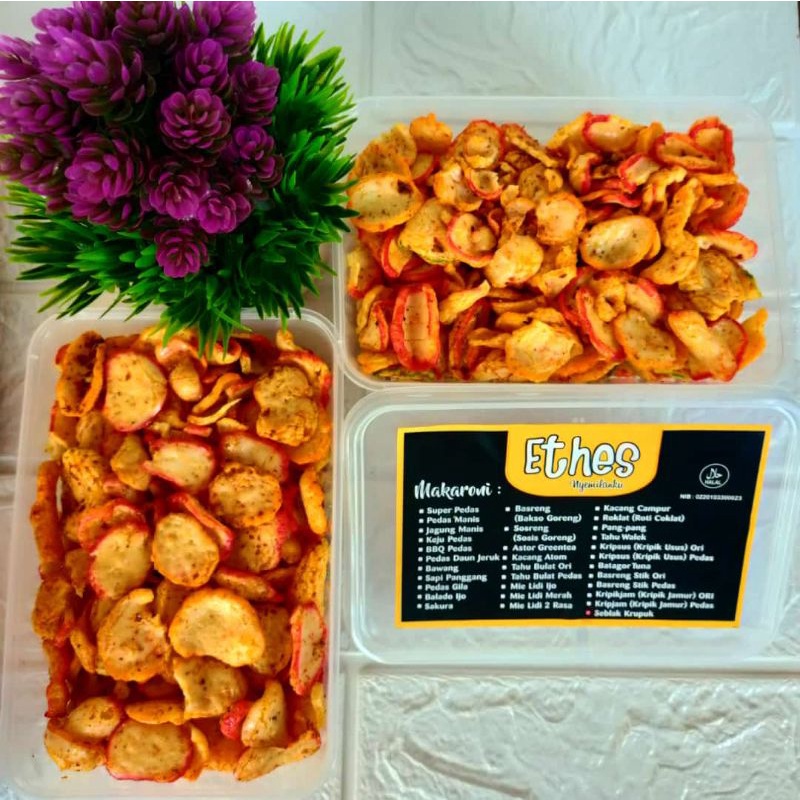 

ETHES SEBLAK KRUPUK BOX 170GRAM