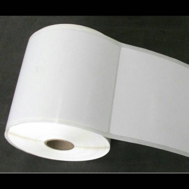 

Yupo 100x100mm 1Line 500pcs Gap 2mm Core 1 Inchi / 1 Pack (isi 6 Roll) / Label Sticker Barcode