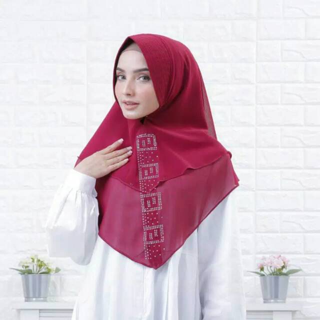 HIjab MINI KHIMAR INSTAN SABRINA PAYET ceruti