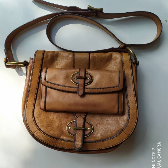 Tas Fossil VRI Dan dompet VRI bundling. Preloved (2nd). Authentic only.