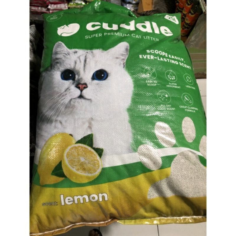 Pasir cuddle 25 liter