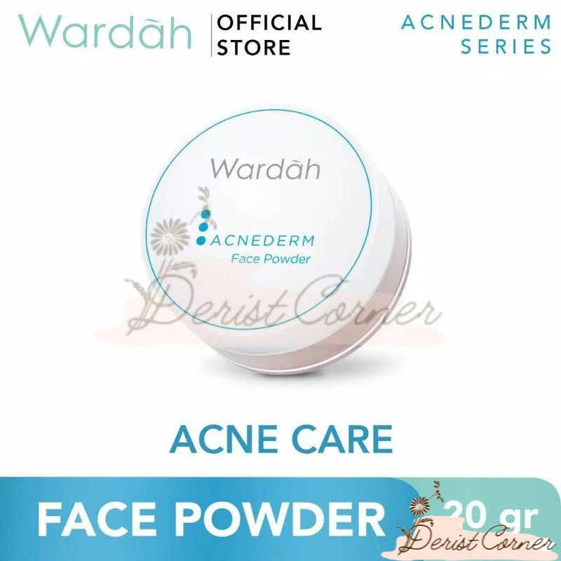 Wardah Acnederm Face Powder | Bedak Tabur Wardah