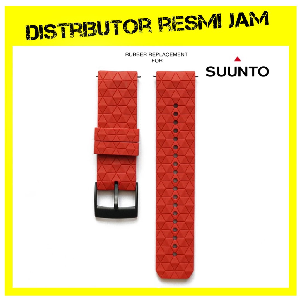 READY STRAP Jam Tangan SUUNTO 9 Baro Titanium Premium SUUNTO9 - Red