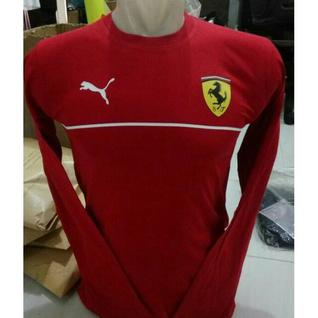 T shirth kaos lengan panjang ferrafy puma