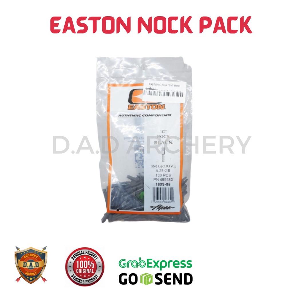 EASTON G NOCK PACK (isi 100 PCS) /G NOCK PLATINUM