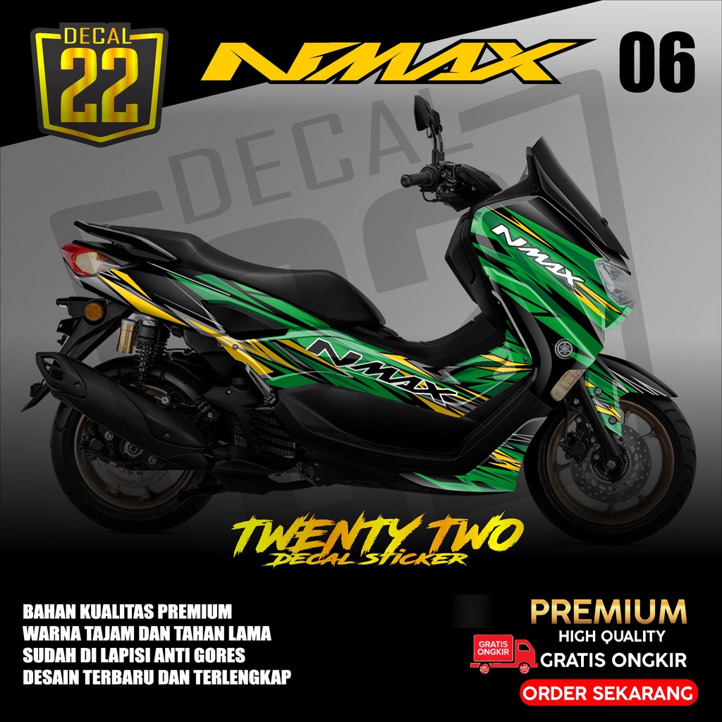 Decal stiker yamaha Nmax 2021 Full Body Stiker Nmax 2021 Full Body kode 06 Podo