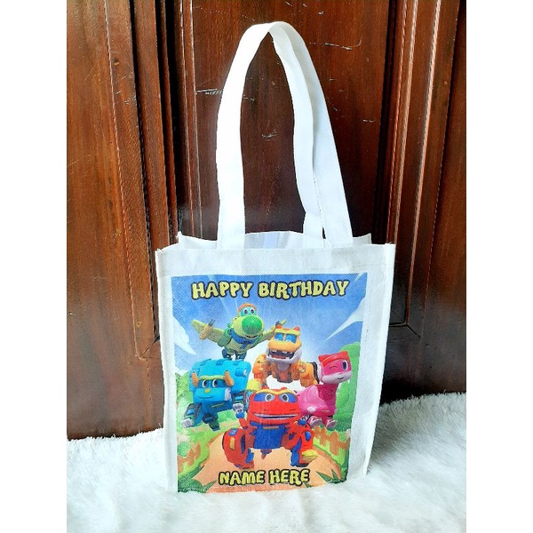 

Totebag spunbond custom / Totebag custom / Totebag Ulangtahun anak / Tas spunbond cetak langsung kekain.