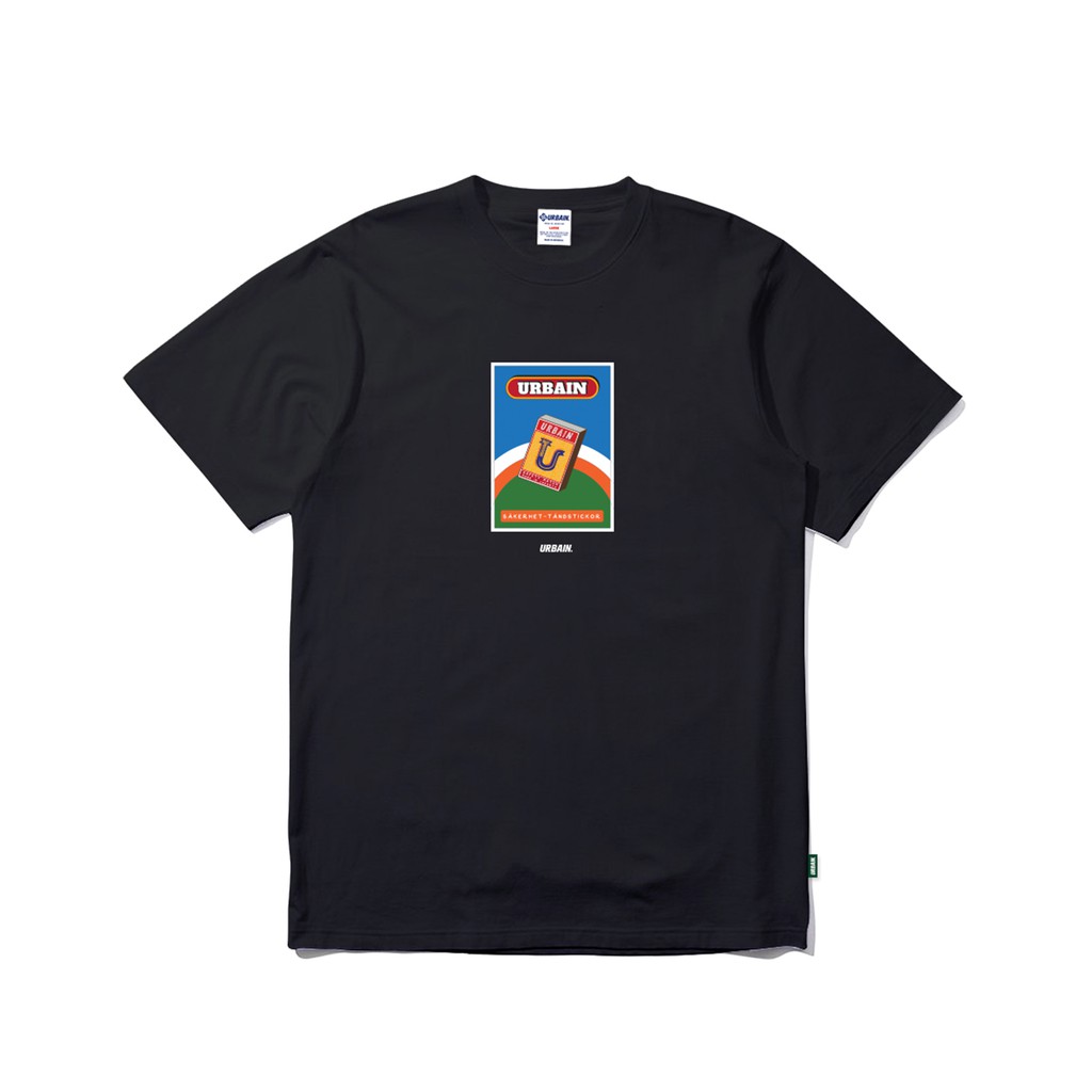 

Urbain Tshirt - Matchstich - Black