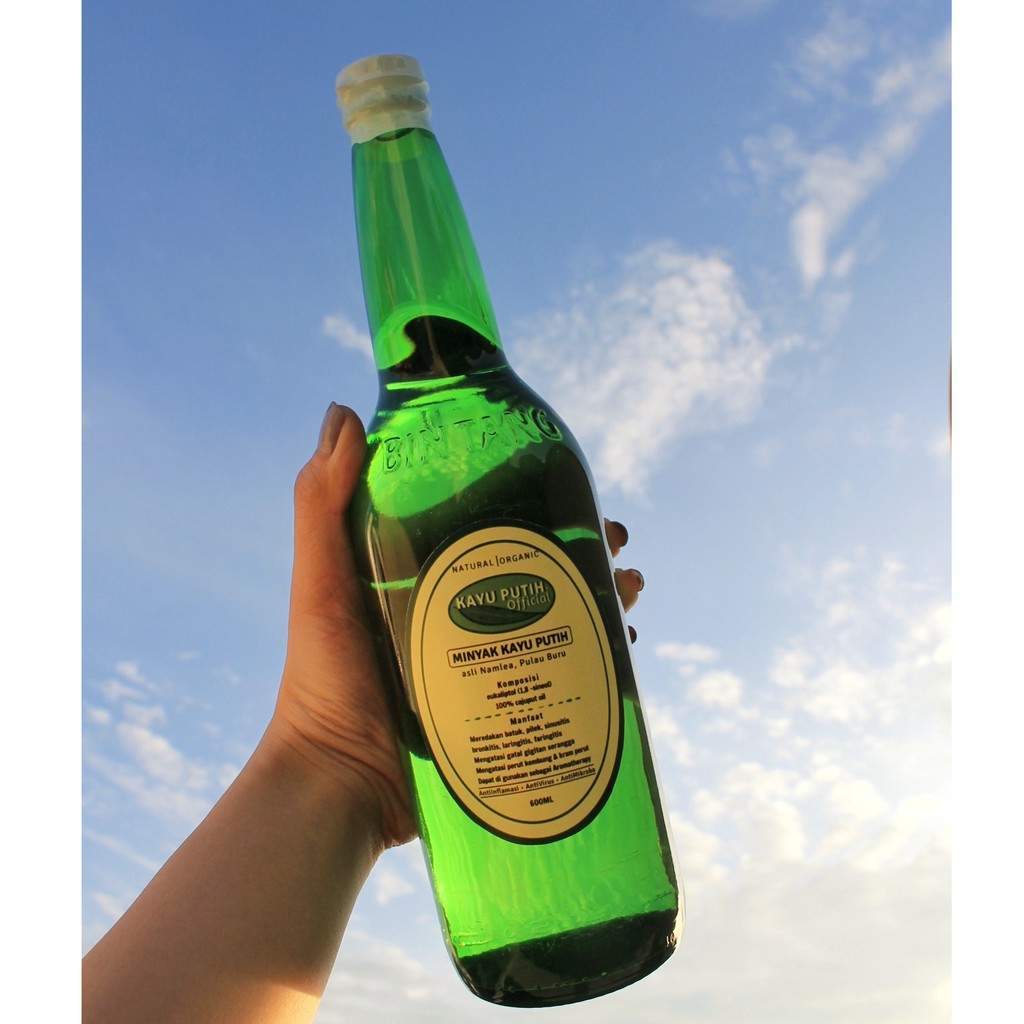 Minyak Kayu Putih Asli Ambon/Maluku/Pulau Buru/Namlea 600ML