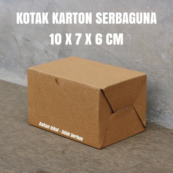 

KOTAK KARTON KARDUS PACKING - SNACK BOX 10X7X6 CM