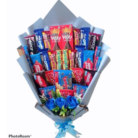 

(fegi -57) BUCKET Snack / Snack bauquet besar, sidang, wisuda, ultah, kado hadiah, POCKY P17 wrjs643