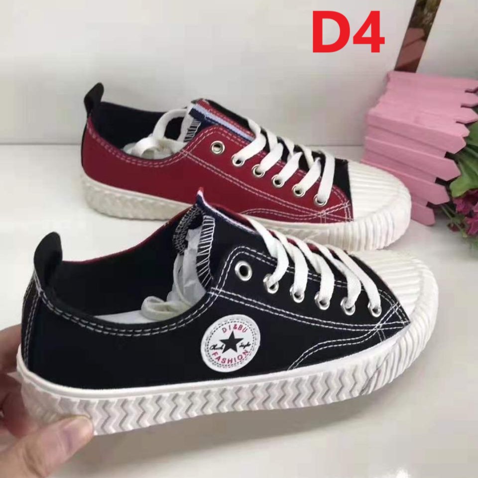 Sepatu Sneakers Wanita Import Warna-Warni Sepatu Olahraga Cewek Sepatu Hitam Perempuan SP-058