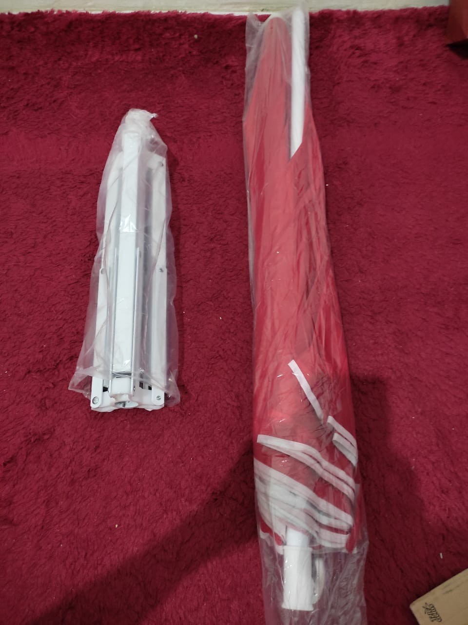 Payung Tenda Pantai 170cm Polos Double (2 Lapis/ 2 Layer/2 Helai) Anti-uv