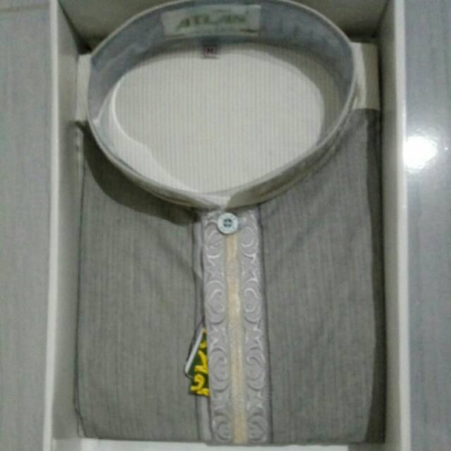 BAJU KOKO ATLAS UNIVERSAL PUTIH TULANG UK M DAN XL