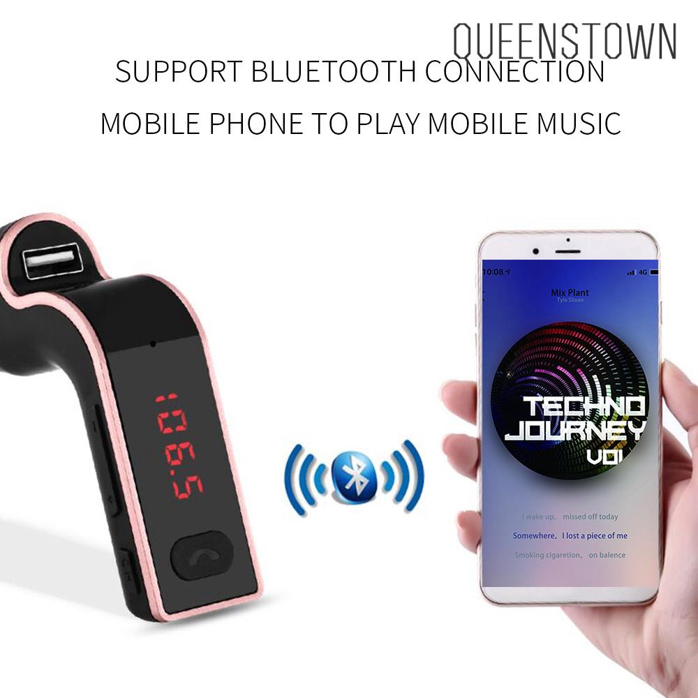 Pemancar Pemutar Musik Aux Nirkabel Bluetooth Portabel 4in1 Universal Shopee Indonesia