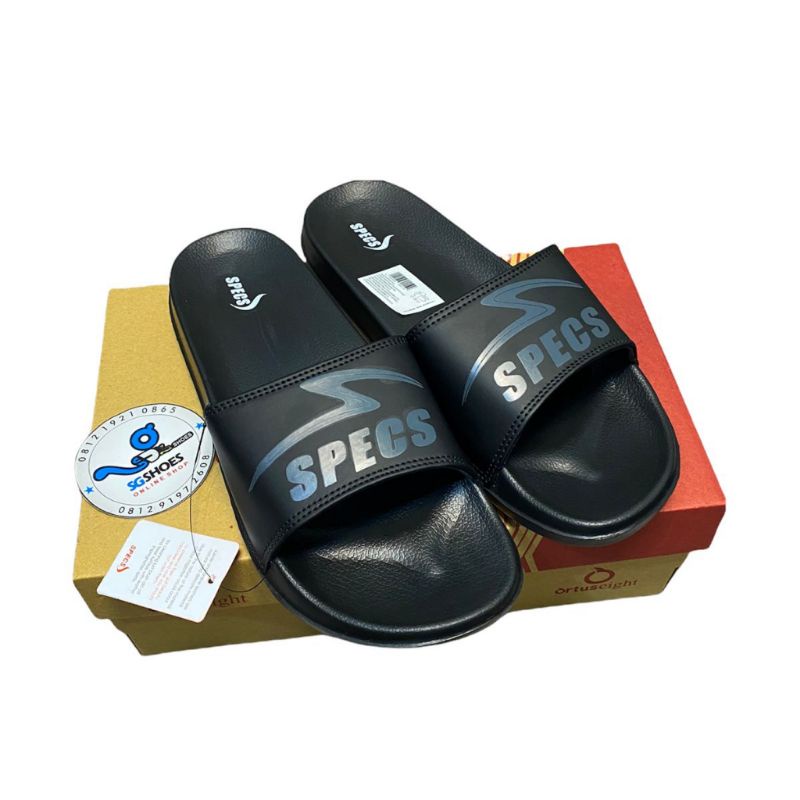 Sandal Slop Specs Sandal Slide Specs Sandal Specs-Black grey