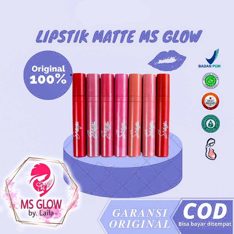 LIPSTIK MS GLOW / SEXY GLAM MATTE