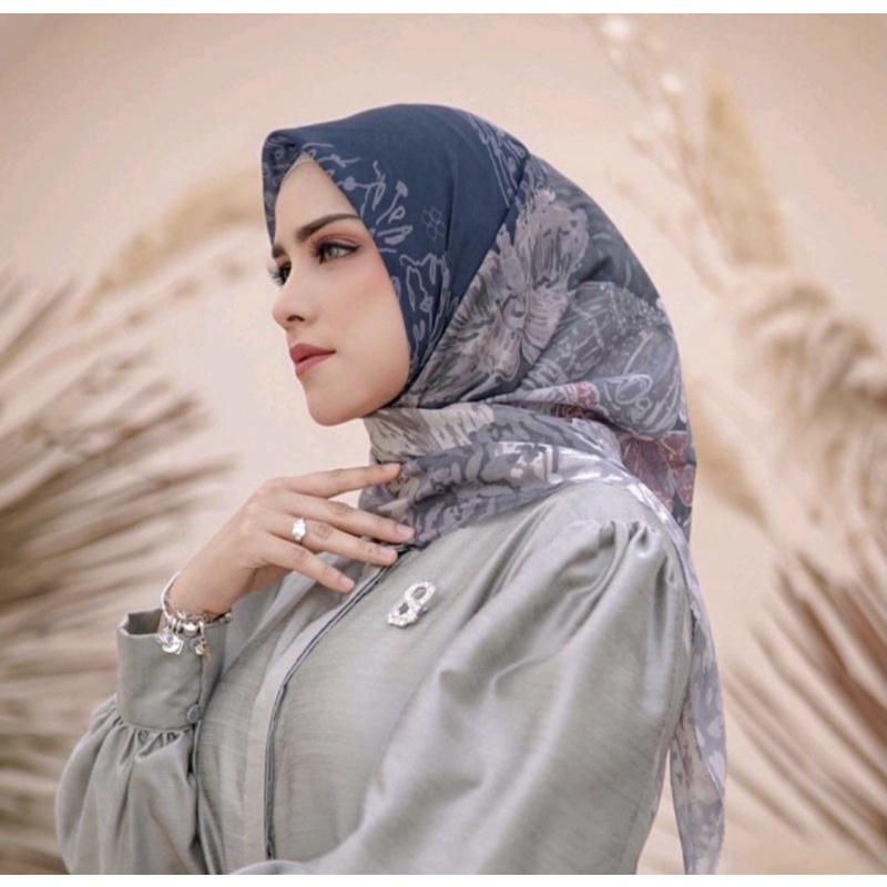 Buttonscarves Farsha Series-Navy