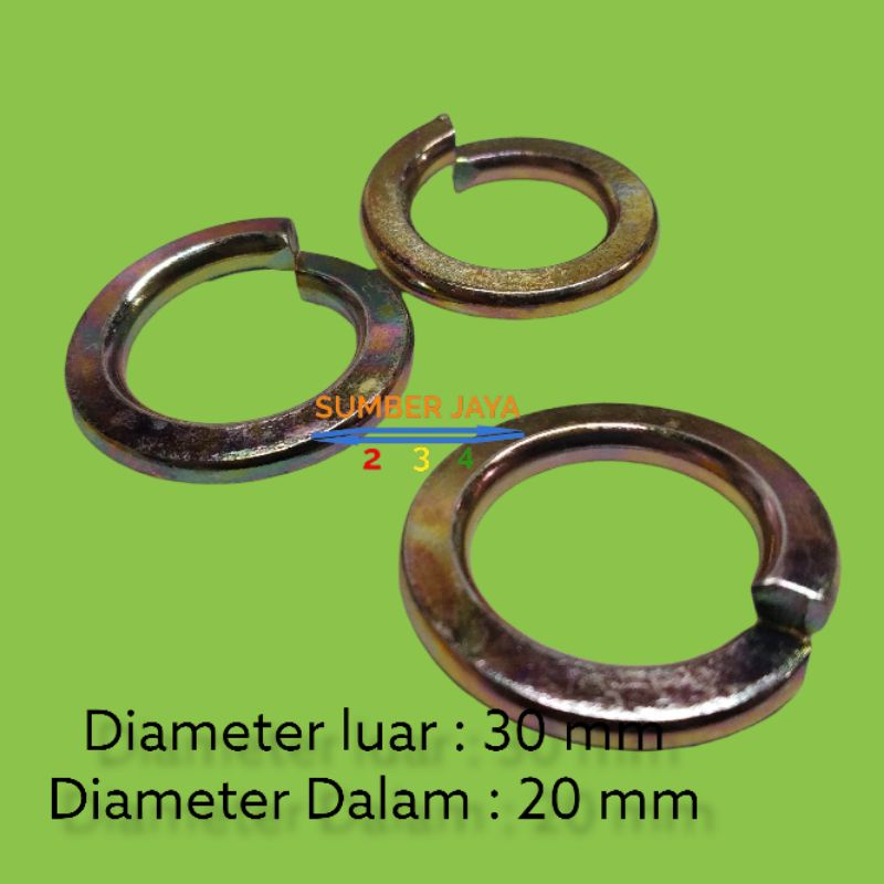 RING PER VEER M20 ISI 10 PCS TERMURAH