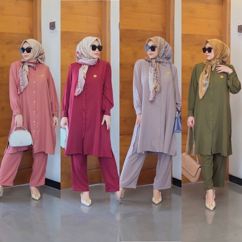 Dyn Sheela Set (Distributor Resmi Bandung) Dyn Clothingline One Set Setelan
