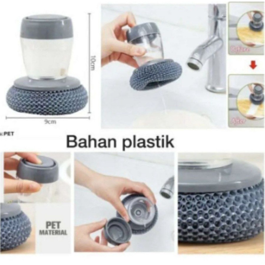 Kosok panci dispenser sabun