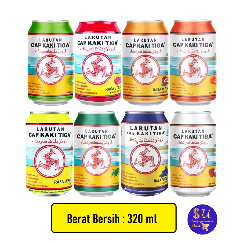 

Larutan Cap kaki 3 Kaleng 320 ml All variant