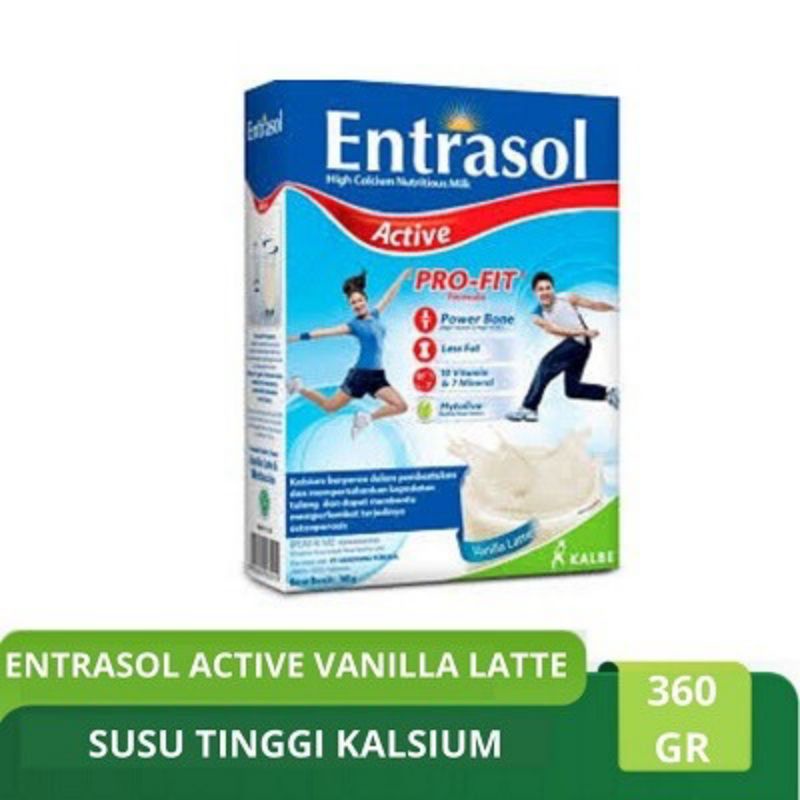 

Entrasol Active Rasa Vanila Latte 350gr