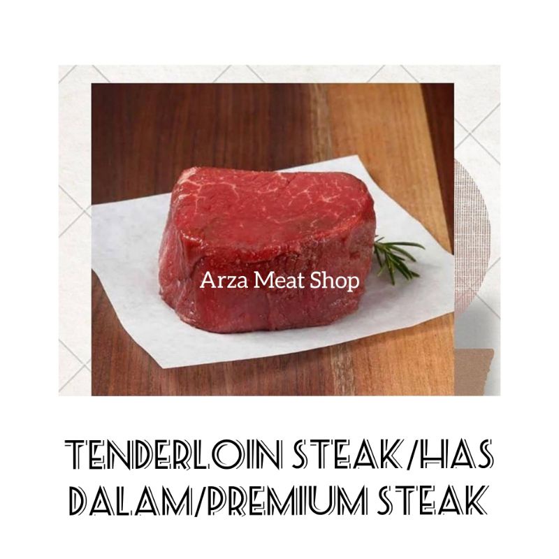 

DAGING SAPI TENDERLOIN 1KG/PREMIUM STEAK/HAS DALAM