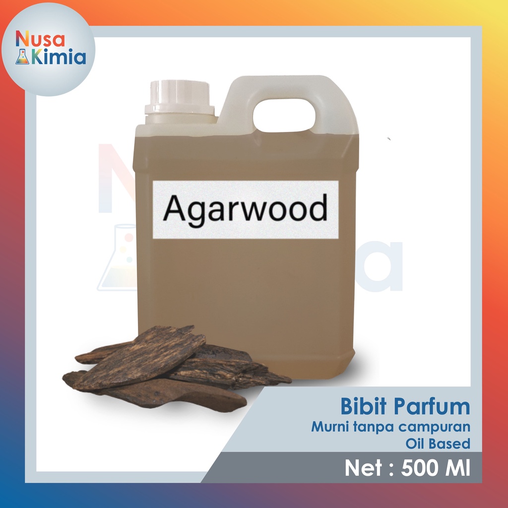 Bibit Parfum / Biang Parfum Agarwood &amp; Musk 500 ml