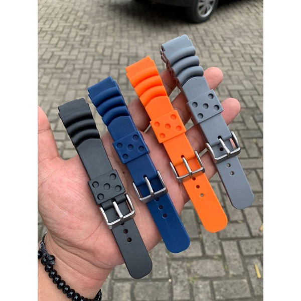 Strap Tali Jam Tangan Model Seiko 4 warna 20MM