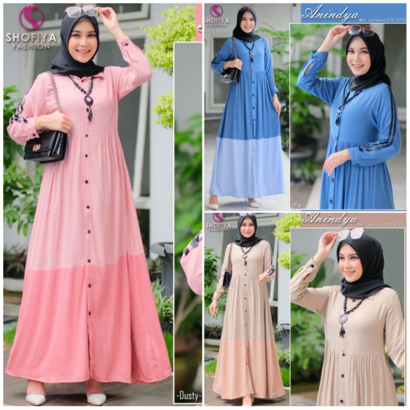 GAMIS TERBARU ANINDYA DRESS