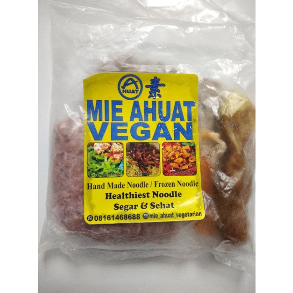 

mie vegan ahuat merah