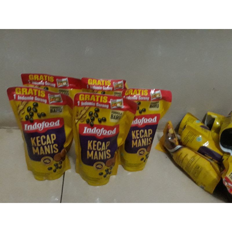 

kecap indofood 510ml gratis 1pcs indomie