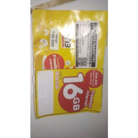 kartu kuota Indosat 8gb