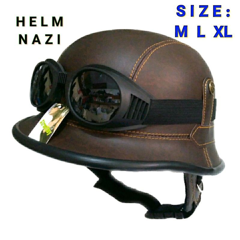 helm Nazi Retro klasik helm Jerman helm vespa helm klasik helm murah