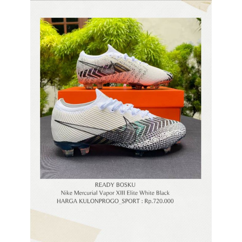 Nike Mercurial Vapor XIII Elite White Black
