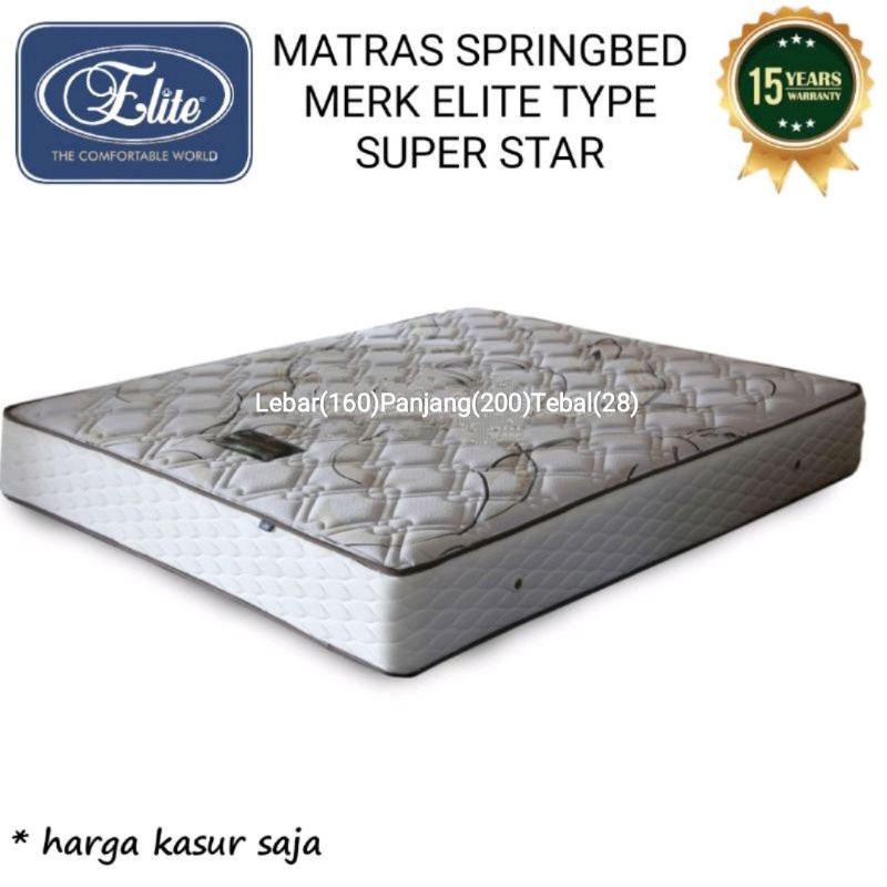 Matras Springbed Elite Serenity type SuperStar Ukuran 160 x 28 x 200 Wil Kota Cirebon