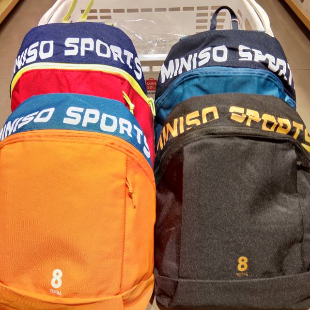 Tas pria | small sport backpack miniso