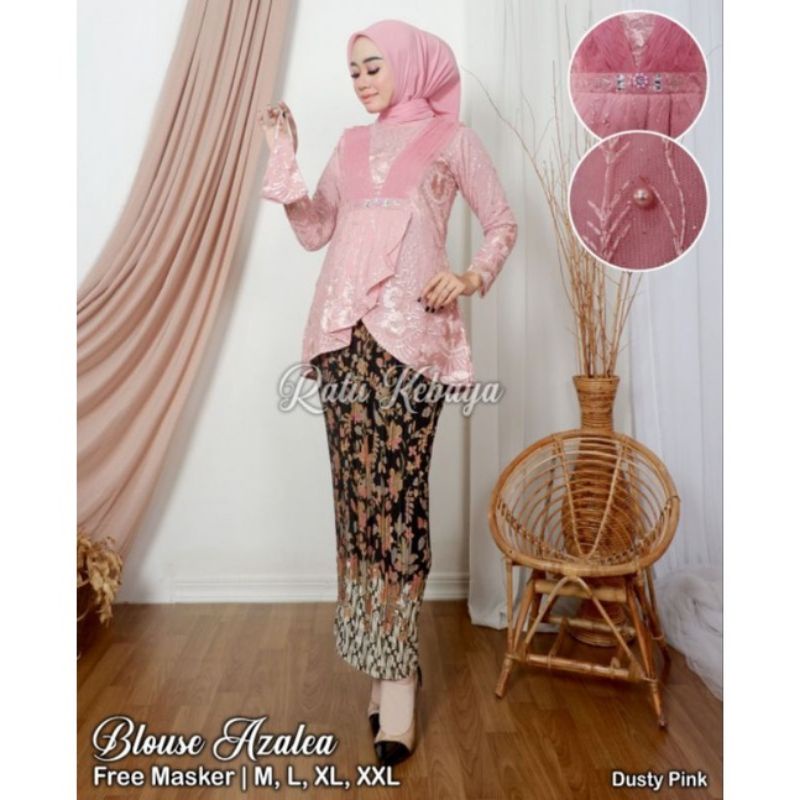 Set kebaya blose ratu//kebaya muslim//kebaya modern//kebaya pesta//kebaya brukat