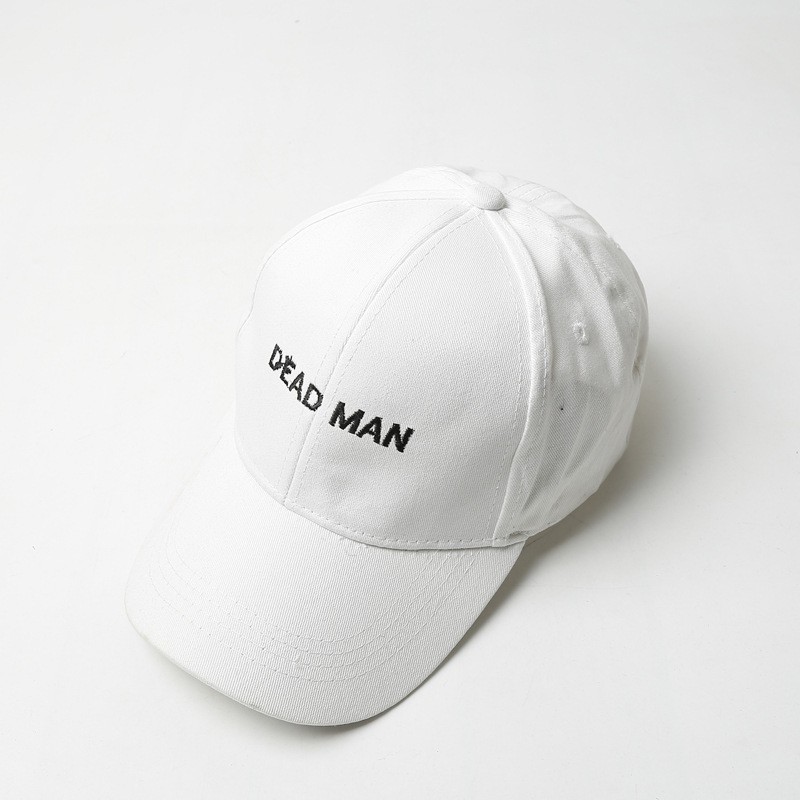 TOP-08 topi bordir dead man baseball cap korea jepang kpop idol import