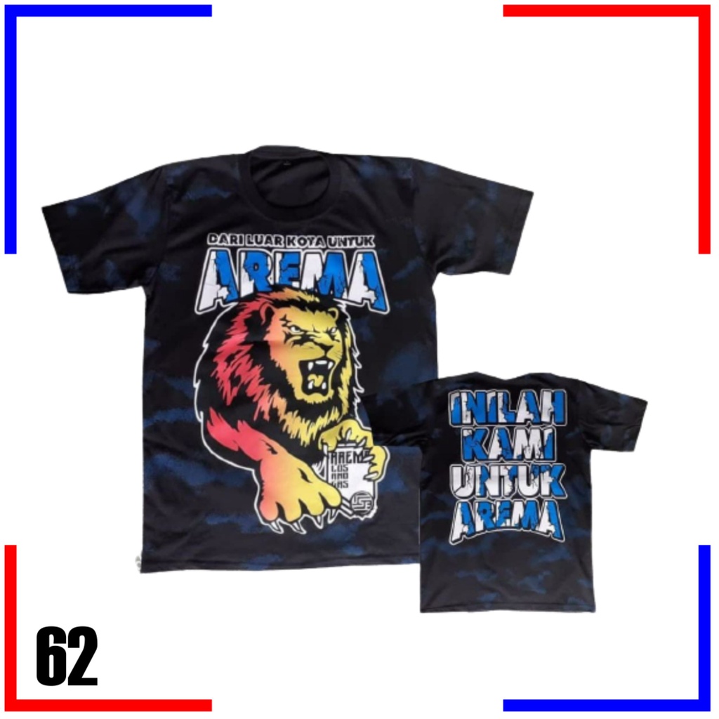 KAOS AREMANIA BAJU AREMA MOTIF TERBARU AREMA